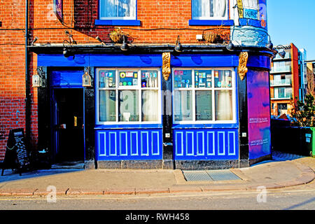 Le gros chat Pub, Alma Street, Sheffield, Angleterre Banque D'Images