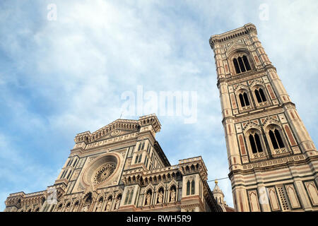 Cattedrale di Santa Maria del Fiore (Cathédrale de Sainte Marie de la fleur), Florence, Italie Banque D'Images
