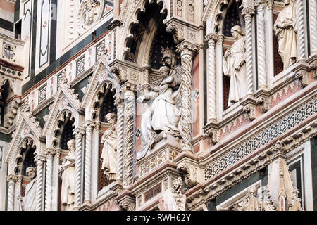 Cattedrale di Santa Maria del Fiore (Cathédrale de Sainte Marie de la fleur), Florence, Italie Banque D'Images