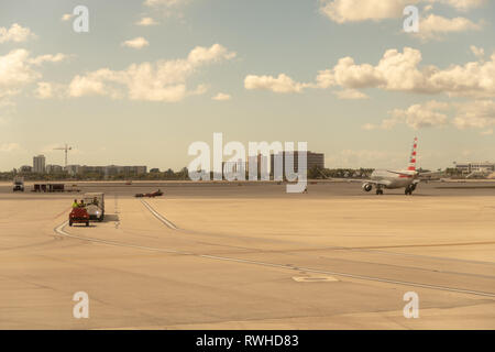 L'Aéroport International de Miami en Floride Banque D'Images