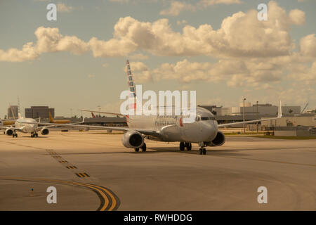 L'Aéroport International de Miami en Floride Banque D'Images