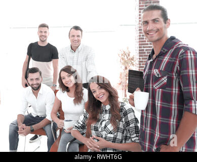 Portrait de groupe de l'équipe créative Banque D'Images