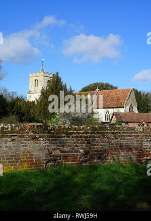 L'église de St Andrew et St Mary, Grantchester Banque D'Images