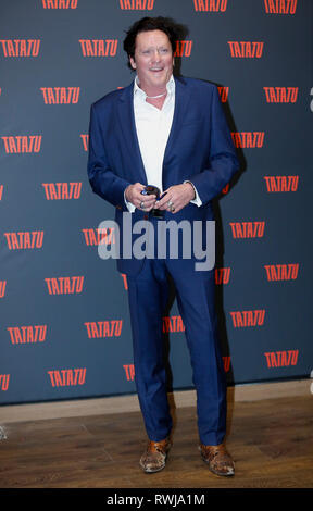 Rome, Italie. 08Th Mar, 2019. Michael Madsen Rome 6 mars 2019. L'acteur Michael Madsen pose pour les photographes pendant la présentation de la nouvelle plate-forme de social Tatatu. Tatatu est une nouvelle plate-forme où les utilisateurs peuvent gagner de l'argent dans TTU Coin juste regarder les vidéos. Foto Samantha Zucchi Insidefoto insidefoto Crédit : srl/Alamy Live News Banque D'Images