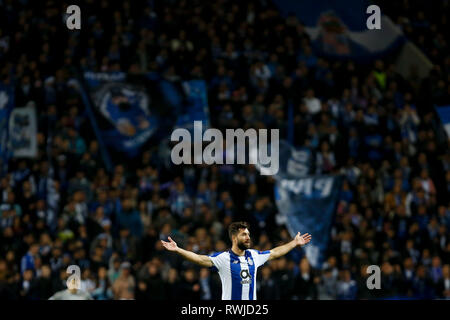 Porto, Portugal. 08Th Mar, 2019. Felipe pendant le match entre Porto et tenue à Rome Estádio do Dragão dans Porto, PT. Le match est la deuxième valide pour la ronde de 16 de la Ligue des Champions 2018/19. Crédit : Marco Galvão/FotoArena/Alamy Live News Banque D'Images