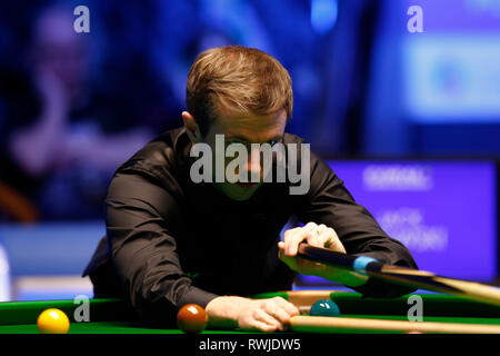 Preston Guild Hall, Preston, Royaume-Uni. Mar 6, 2019. Snooker, Coral Championnat des joueurs ; Jack Lisowski de l'Angleterre à la table lors de son match de quart de finale contre Judd Trump d'Angleterre : l'action de Crédit Plus Sport/Alamy Live News Banque D'Images