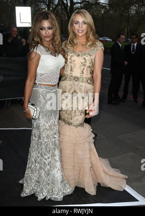 Apr 17, 2015 - Londres, Angleterre, Royaume-Uni - l'Asian Awards 2015, Grosvenor House Hotel - La photo montre des arrivées : Tasmin Lucia-Khan et disponible à Lydia Banque D'Images