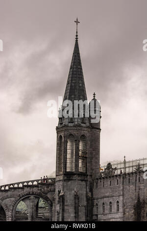 Saint Mary's Église catholique ukrainienne, Lourdes, France Banque D'Images