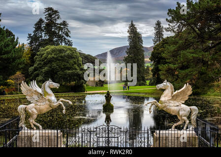 Powerscourt Estate, Enniskerry, comté de Wicklow, Irlande Banque D'Images