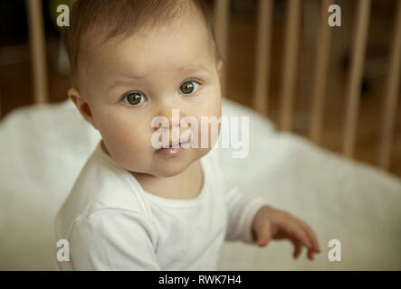 Cute baby portrait Banque D'Images