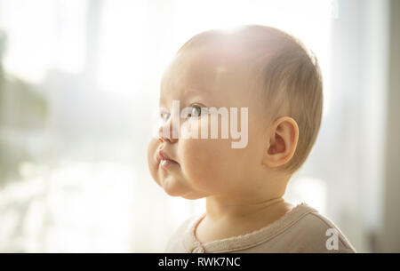 Cute baby portrait Banque D'Images