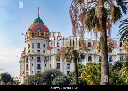 Alpes-Maritimes (06). Nice. L'Hotel Negresco // France. Alpes-Maritimes (06). Nice. Palais Negresco Hotel Banque D'Images