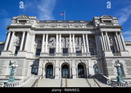 Bibliothèque du Palais des congrès ; Washington, D.C., États-Unis d'Amérique Banque D'Images