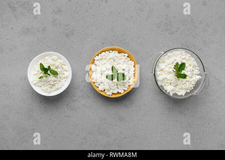 Curd fait maison concept Banque D'Images