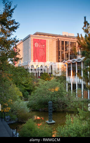 BC Provincial Museum et jardin de plantes indigènes, Victoria, Colombie-Britannique, Canada Banque D'Images