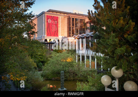 BC Provincial Museum et jardin de plantes indigènes, Victoria, Colombie-Britannique, Canada Banque D'Images