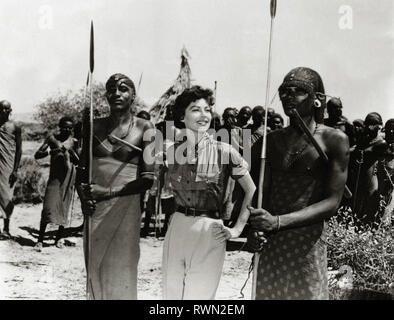 Ava Gardner, 'Mogambo" (1953) de référence de dossier Loews 33751 572THA Banque D'Images