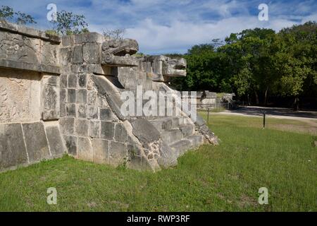 Uxmal, ruines de l'ancienne ville maya Yucatan, Mexique Banque D'Images