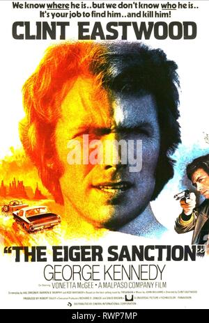 CLINT EASTWOOD, L'EIGER SANCTION, 1975 Banque D'Images