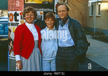 Lindenstraße, Fernsehserie, Deutschland, 1985 acteurs : Marie Luise Marjan, Christian Kahrmann, Joachim Luger Banque D'Images