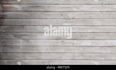 Fond en bois de style Shabby chic composé de bandes Banque D'Images