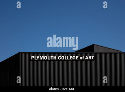 Plymouth College of Art - anciennement appelé Plymouth College of Art and Design - est un spécialiste des arts College situé à Plymouth, Devon Banque D'Images