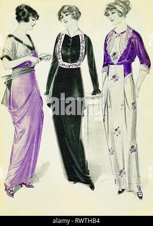 Vintage fashion design illustration Banque D'Images