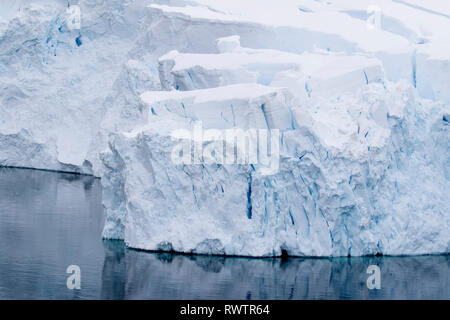 Vue de paysages, l'Île Danco, l'Antarctique 14 Janvier 2019 Banque D'Images