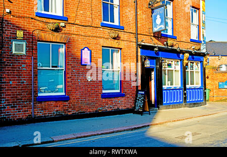 Sheffield, le Fat Cat Pub, Alma Street, Angleterre Banque D'Images