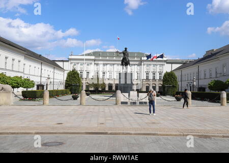 Pologne Varsovie Warszawa tombe du Soldat inconnu Banque D'Images