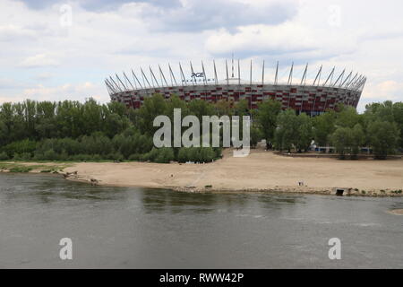Stadion Narodowy Warszawa Banque D'Images