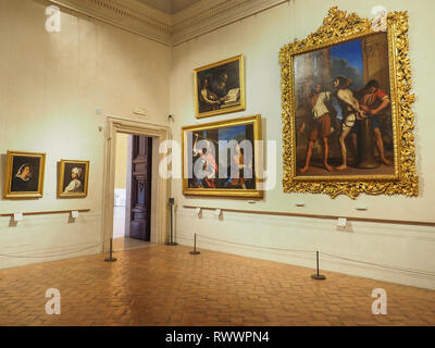 Galerie nationale d'art ancien avec la célèbre collection d'œuvres en palais baroque Barberini, Rome, Italie.