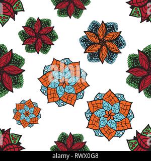 Doodle vecteur mandala zen sans arrière-plan de l'article EPS10 Illustration de Vecteur