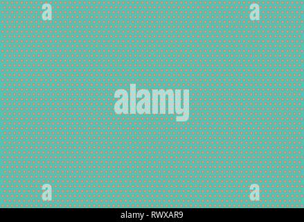 Sarcelle tachetée PopArt orange parsemée d'arrière-plan Illustration de Vecteur