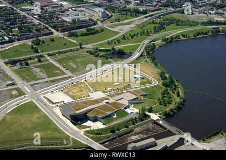 Par antenne, Musée National de la guerre, Ottawa (Ontario), Banque D'Images