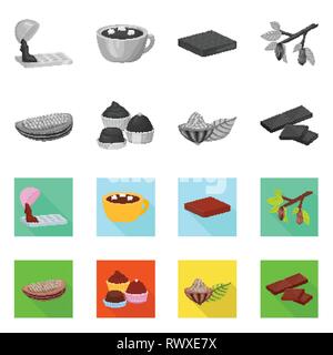 Chaud,chocolat,arbre,carrelage,gâteau,graines,piece,a,remplissage,coupe,sombre,ferme,bol fondant, lait,plantation,frais,guimauves,muffins,snack,Black,délicieux délicieux,croissance,doux,naturel,haricots,bonbons,saveur,sain,alimentaire,yummy,cuisine,,brun,haricots,cacao, desserts, douceur,traitement,produit,set,icône,,illustration,collection,isolé,design,graphisme,élément vecteur vecteurs,signer , Illustration de Vecteur