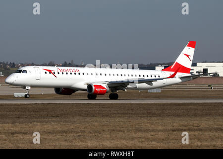 Avions à Stuttgart dans l'hiver 2018/2019 Banque D'Images