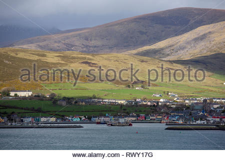 Péninsule de Dingle, comté de Kerry, Irlande. 7 mars 2019. La péninsule de Dingle, dans le comté de Kerry apprécié une très agréable journée de soleil aujourd'hui que les températures monter en direction d'une prévision de 10 degrés pour le week-end prochain. Crédit : la double couche/Alamy Live News Banque D'Images