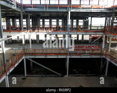 Construction d'Thistley Hough Academy, Penkhull, Stoke-on-Trent, Royaume-Uni. 2012 Banque D'Images