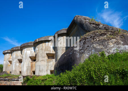 Brest, Biélorussie - 12 mai 2015 : La cinquième fort de la forteresse de Brest en Biélorussie. Brest, Biélorussie. Banque D'Images