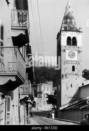 Saint Vincent, la vallée d'aoste, Italie, 1920-30 Banque D'Images