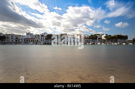 Le port de Puerto del Carmen à Mallorca, Espagne Banque D'Images