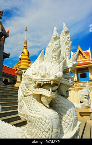 Wat Sai Sai Thang Thang, Temple, Ban Krut, Province de Prachuap Khiri Khan, Thaïlande Banque D'Images