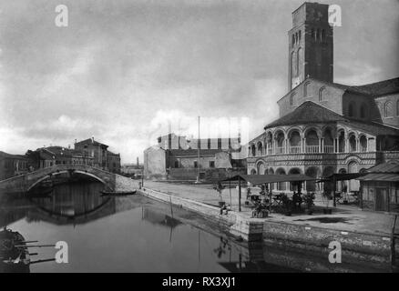 Italie, Vénétie, cathédrale de Murano, basilique des Saints Maria et Donato, 1910-20 Banque D'Images