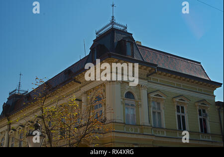 SUBOTICA, SERBIE - 13 octobre 2018 - old style hongrois type de bâtiment Banque D'Images