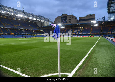 7 mars 2019, Stamford Bridge, Londres, l'UEFA Europa League , ronde de 16, Chelsea vs Dynamo Kiev : Crédit : Phil Westalke/News Images Banque D'Images