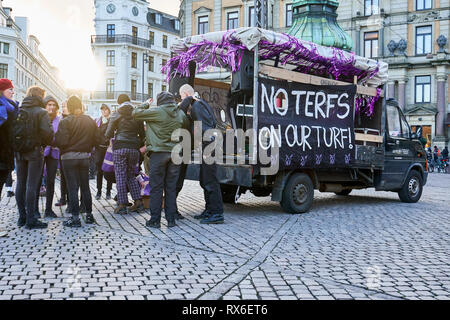 Copenhague, Danemark. 8Th Mar 2019. La Journée internationale de la femme, mars 2019, copenhague, Danemark Crédit : Michael Donnelly/Alamy Live News Banque D'Images