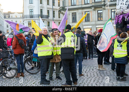 Copenhague, Danemark. 8Th Mar 2019. La Journée internationale de la femme, mars 2019, copenhague, Danemark Crédit : Michael Donnelly/Alamy Live News Banque D'Images