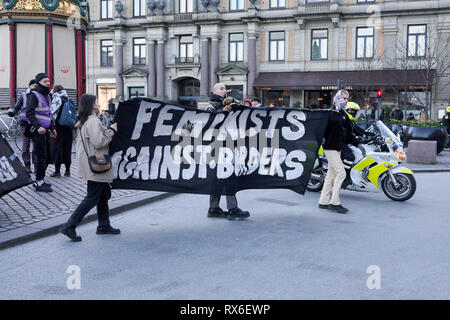 Copenhague, Danemark. 8Th Mar 2019. La Journée internationale de la femme, mars 2019, copenhague, Danemark Crédit : Michael Donnelly/Alamy Live News Banque D'Images