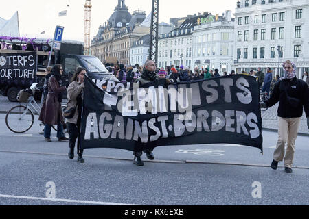 Copenhague, Danemark. 8Th Mar 2019. La Journée internationale de la femme, mars 2019, copenhague, Danemark Crédit : Michael Donnelly/Alamy Live News Banque D'Images